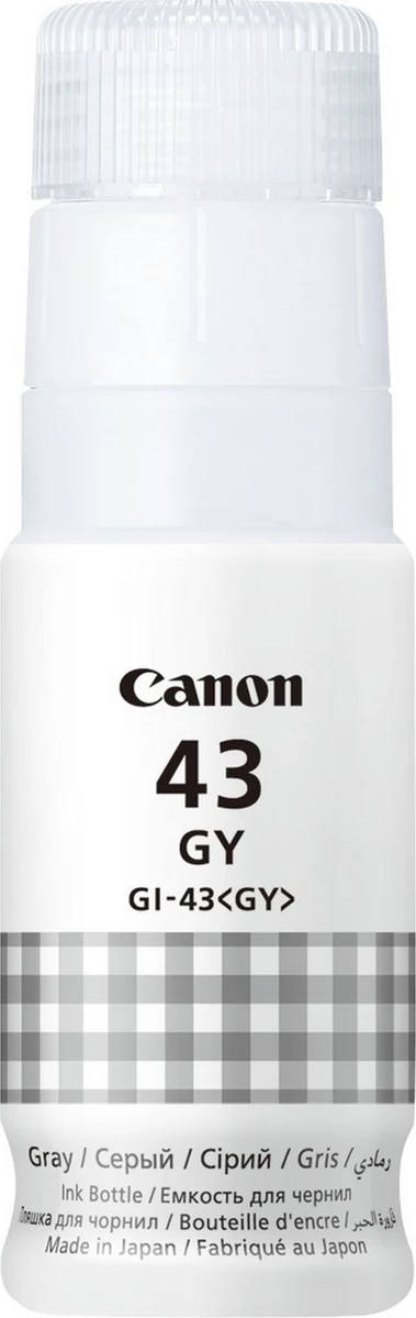 Bojë printeri shishe Canon GI-43 GY (4707C001), gri