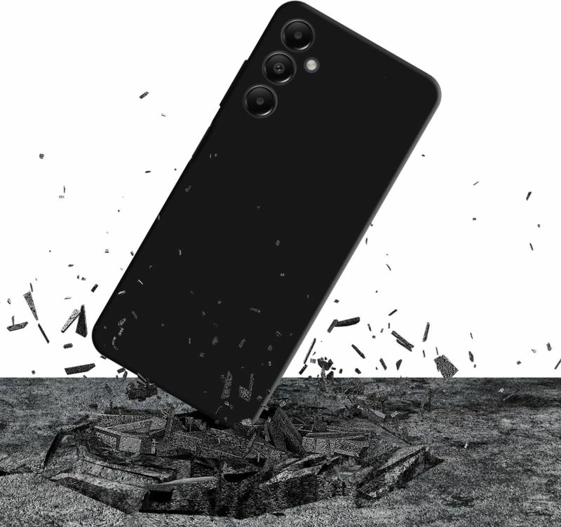 Kutia silikoni për Samsung Galaxy A05s 3mk, e zezë