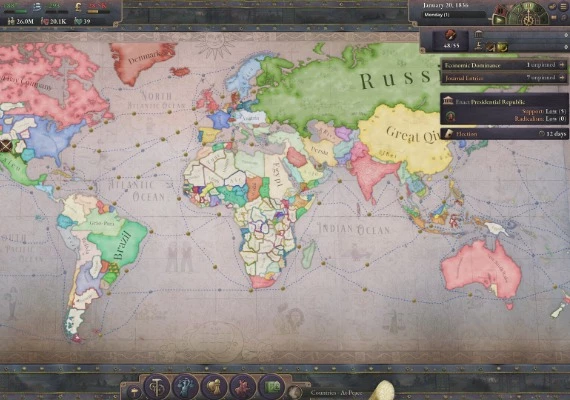 Victoria 3: Dawn of Wonder DLC Global