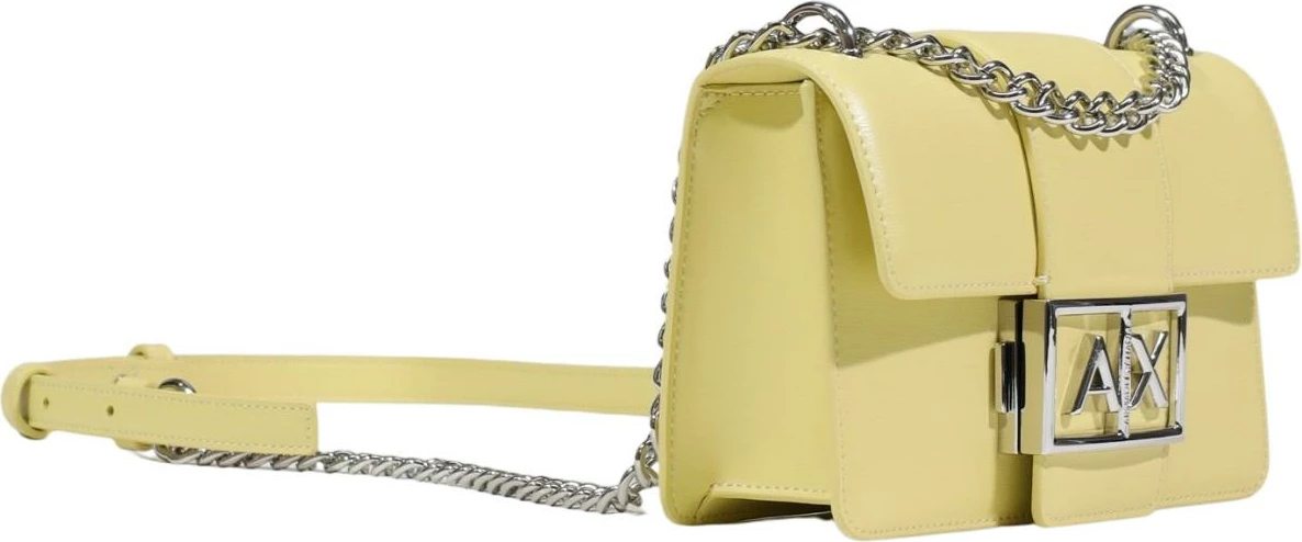 Çantë messenger për femra Armani Exchange XW000071 AF12039, e verdhë