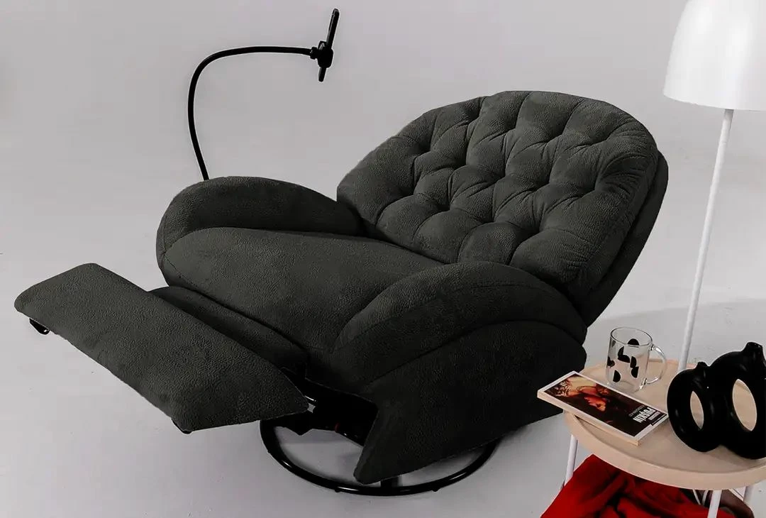 Karrige relaksuese elektrike Dream, ngjyrë e zezë, Atelier del Sofa