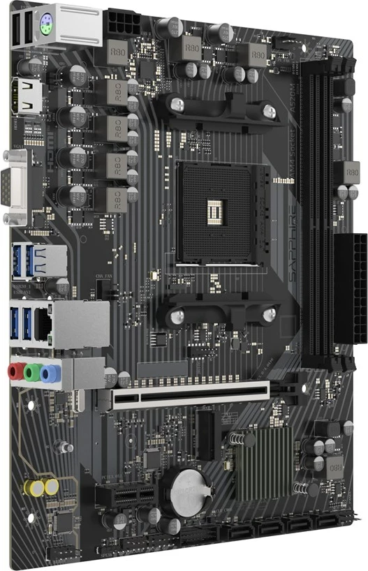 Pllakë amë Sapphire A520M-E, Socket AM4, micro ATX, e zezë
