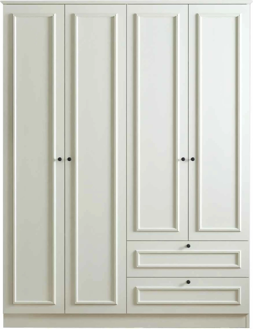 Dollap për rroba, ngjyrë e bardhë, Skye Decor Mira 210