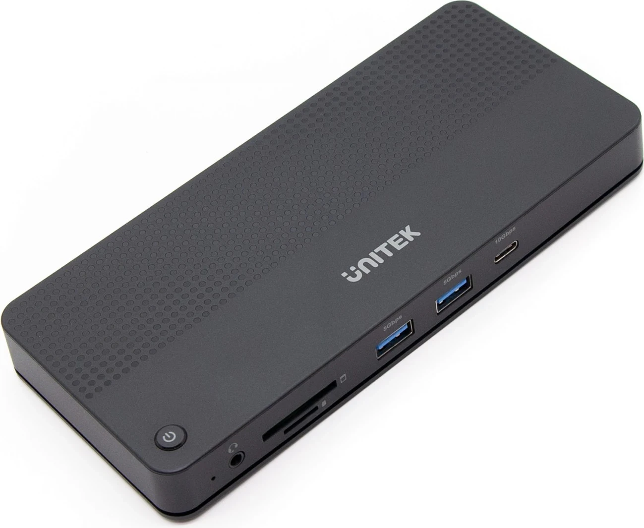 Stacion Dokimi Unitek 12 në 1, HDMI 8K, USB 4, 100 W, ngjyrë e zezë