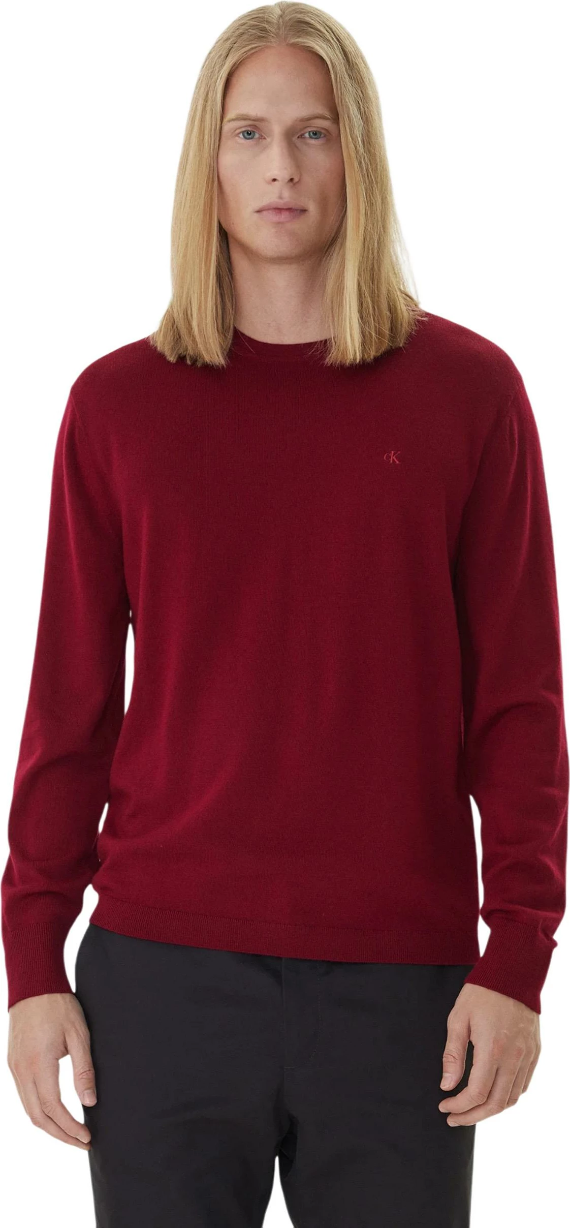 Xhemper për meshkuj Calvin Klein LV04LB305G, bordeaux