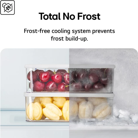 Frigorifer me ngrirës LG GBG7190CEV 349 L No Frost i zi