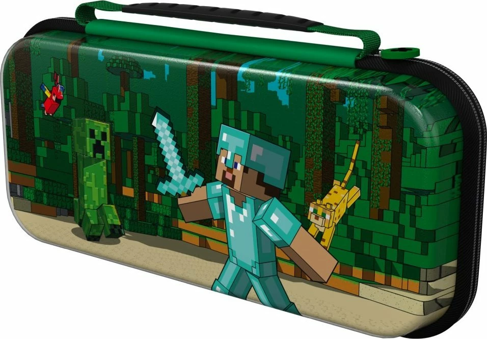 Kasë udhëtimi PDP REALMz Plus GLOW 500-245-FSBT, për Nintendo Switch/Switch Lite/Switch OLED, glow in the dark, e gjelbër