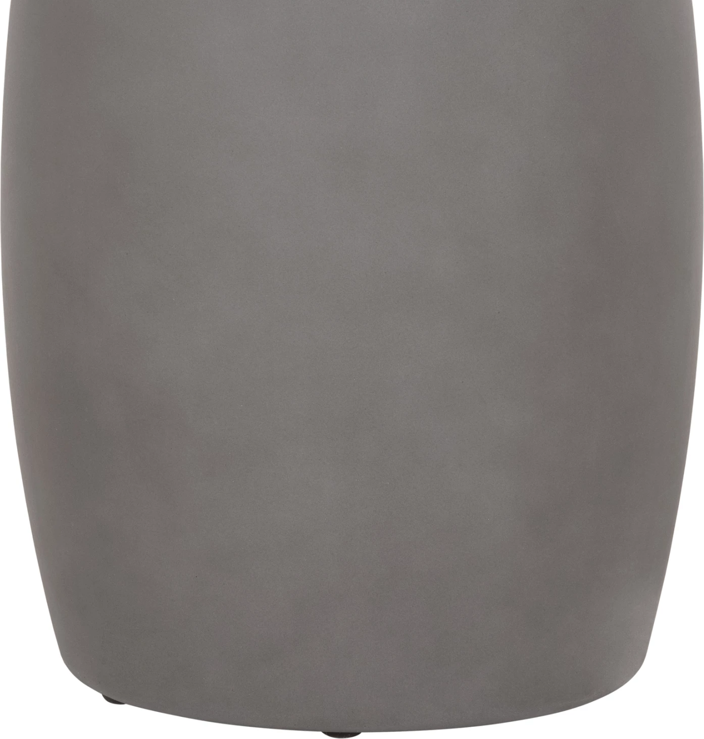 Tavolinë anësore e rrumbullakët HIKARI, fibër-cement gri, FH6593.01, 46x48cm