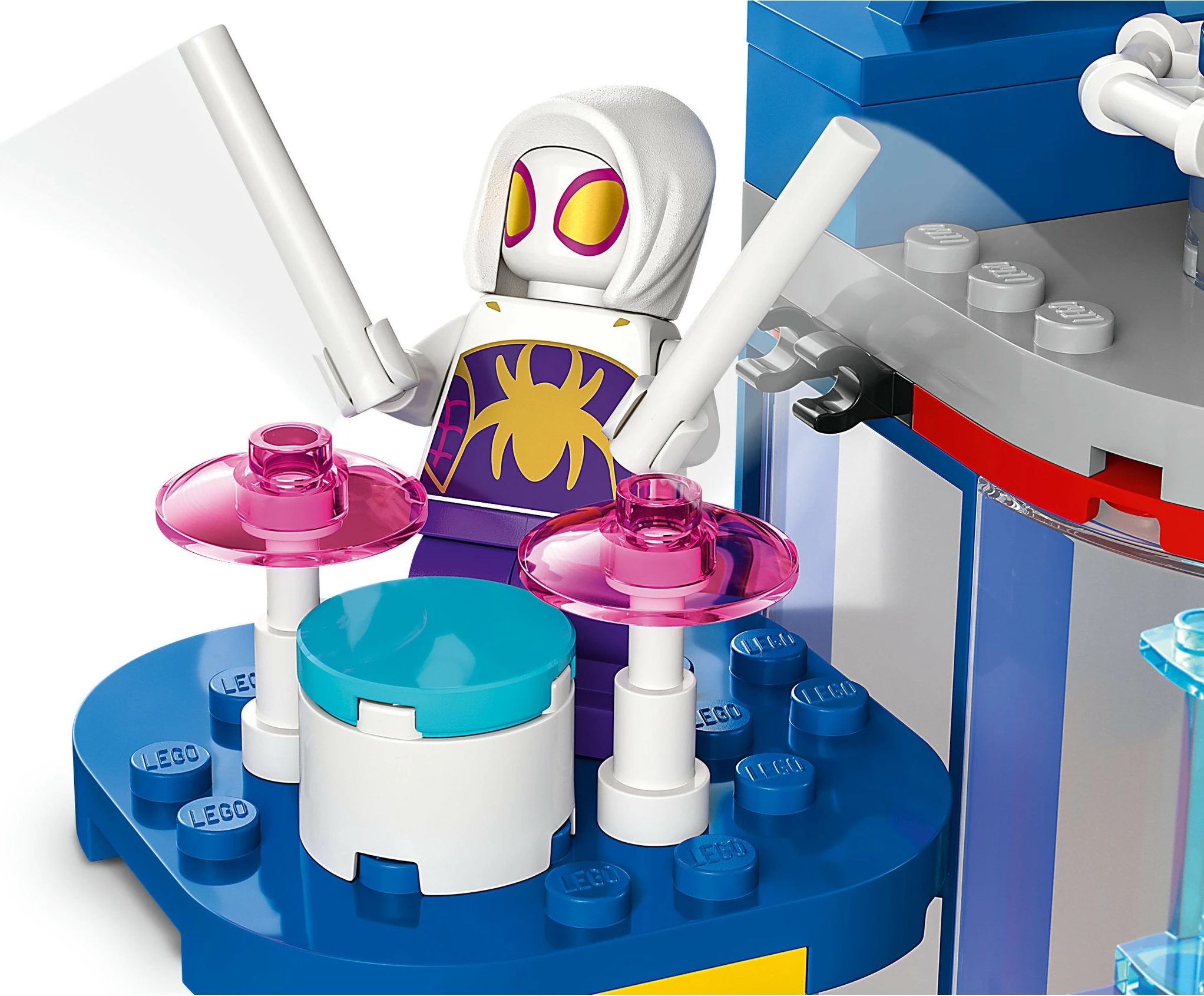 Set LEGO Marvel 10794 Spidey Team Headquarters, lodër ndërtimi për fëmijë