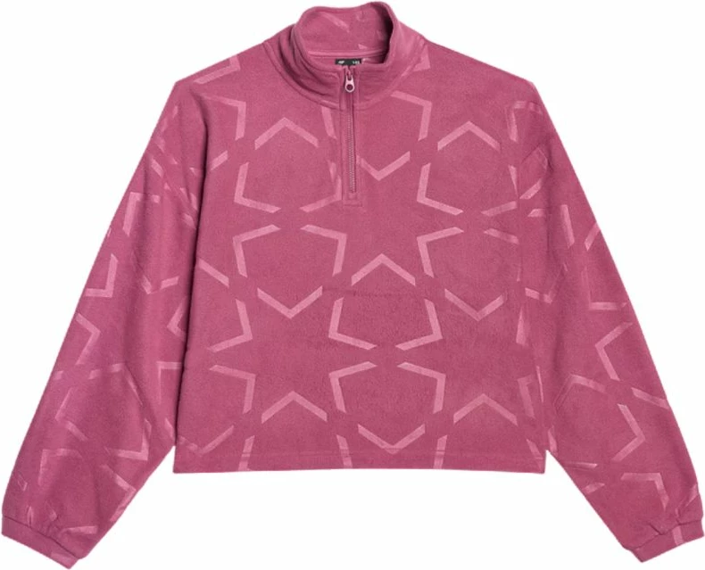 Fleece për femra 4F, rozë e errët