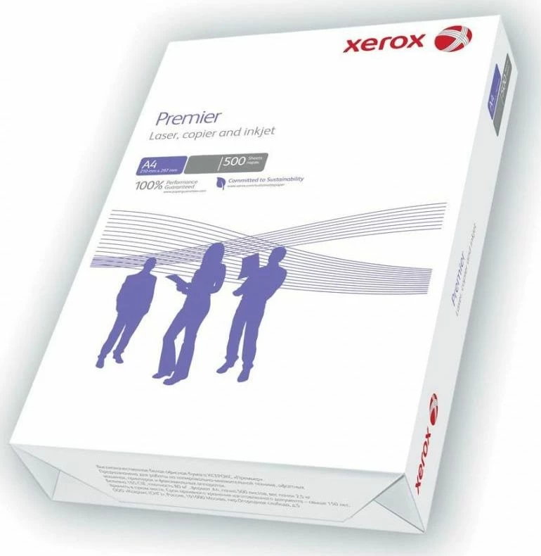 Letër për fotokopje Xerox Premier A4 80g, 500 fletë, e bardhë