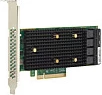 Kartë RAID Broadcom SAS 9400-16i, 16 porta, Tri Mode, Low-profile