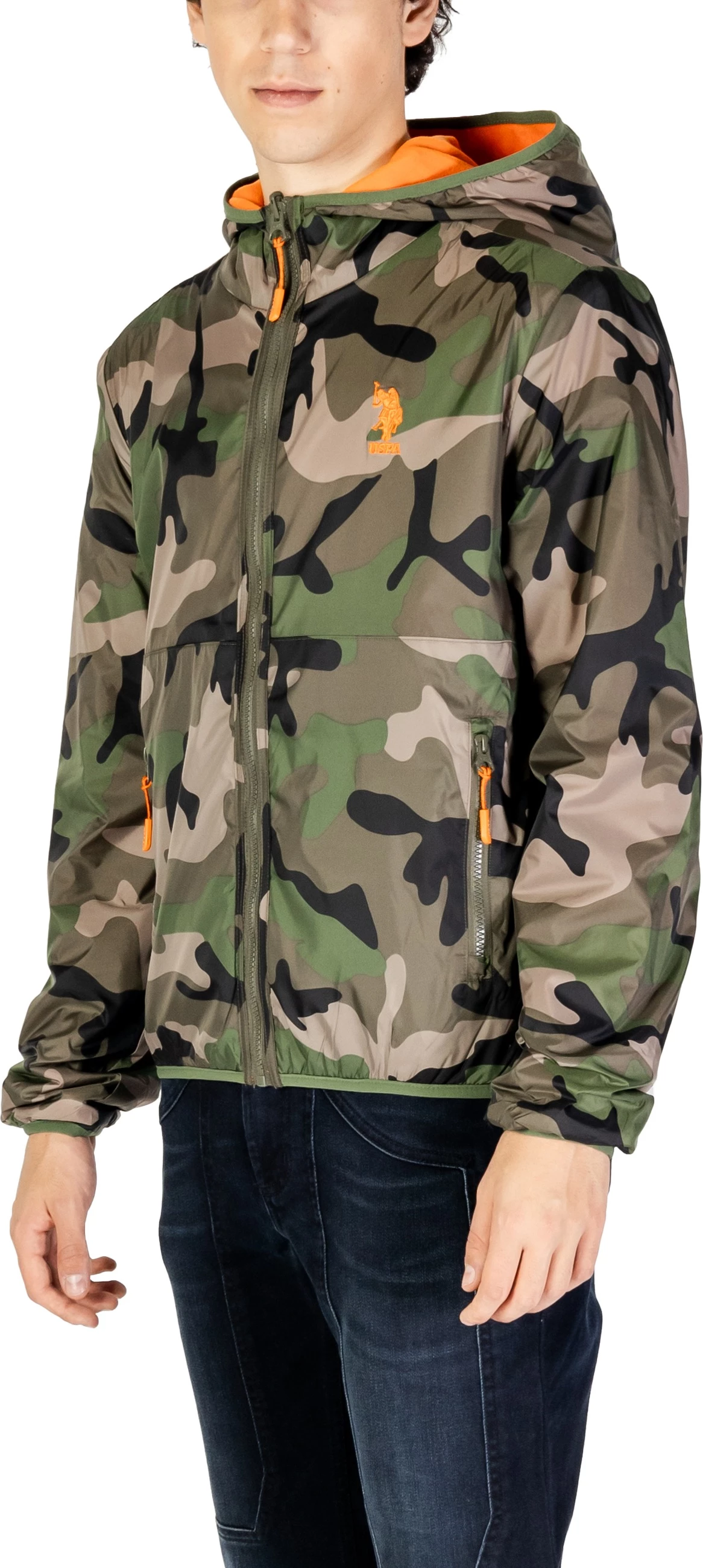 Jakne për meshkuj U.S. Polo Assn. US40 126001, jeshile ulliri [Madhësia: S]