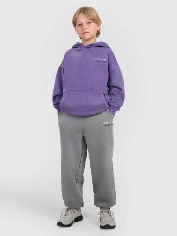 Pantallona sportive djem, 4F, gri