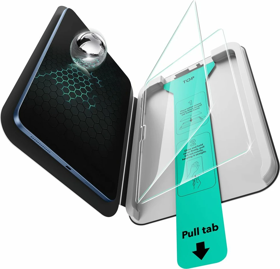 Xham i temperuar për ekran tablet ESR UltraFit, 2 copë, për iPad 10.9" (10 gen.)/11" (11 gen.)