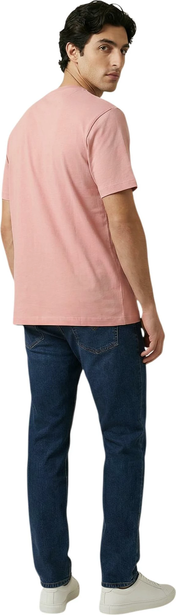 Maicë për meshkuj Lyle & Scott TS400VOGT, rozë [Madhësia: S]