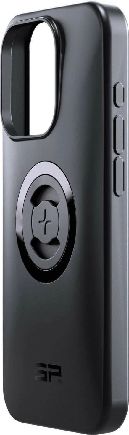 Mbështjellës SP Connect SP Connect+ për iPhone 15 Pro, i zi