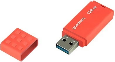 USB flash drive GoodRam UME3-1280O0R11, 128 GB, Portokalli