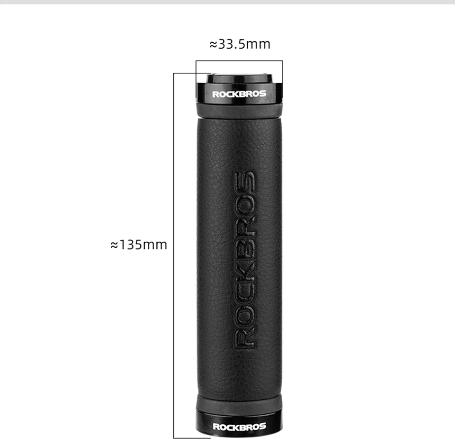 Doreza timoni për biçikletë Rockbros 40210003001, mikrofibër, e zezë