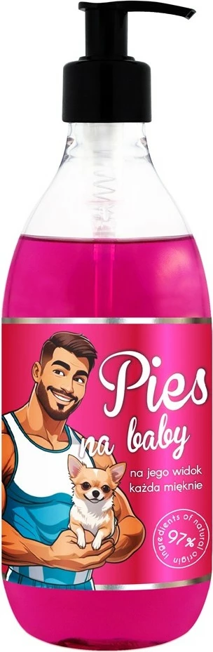 Xhel për dush LaQ Pies Na Baby për burra 500ml