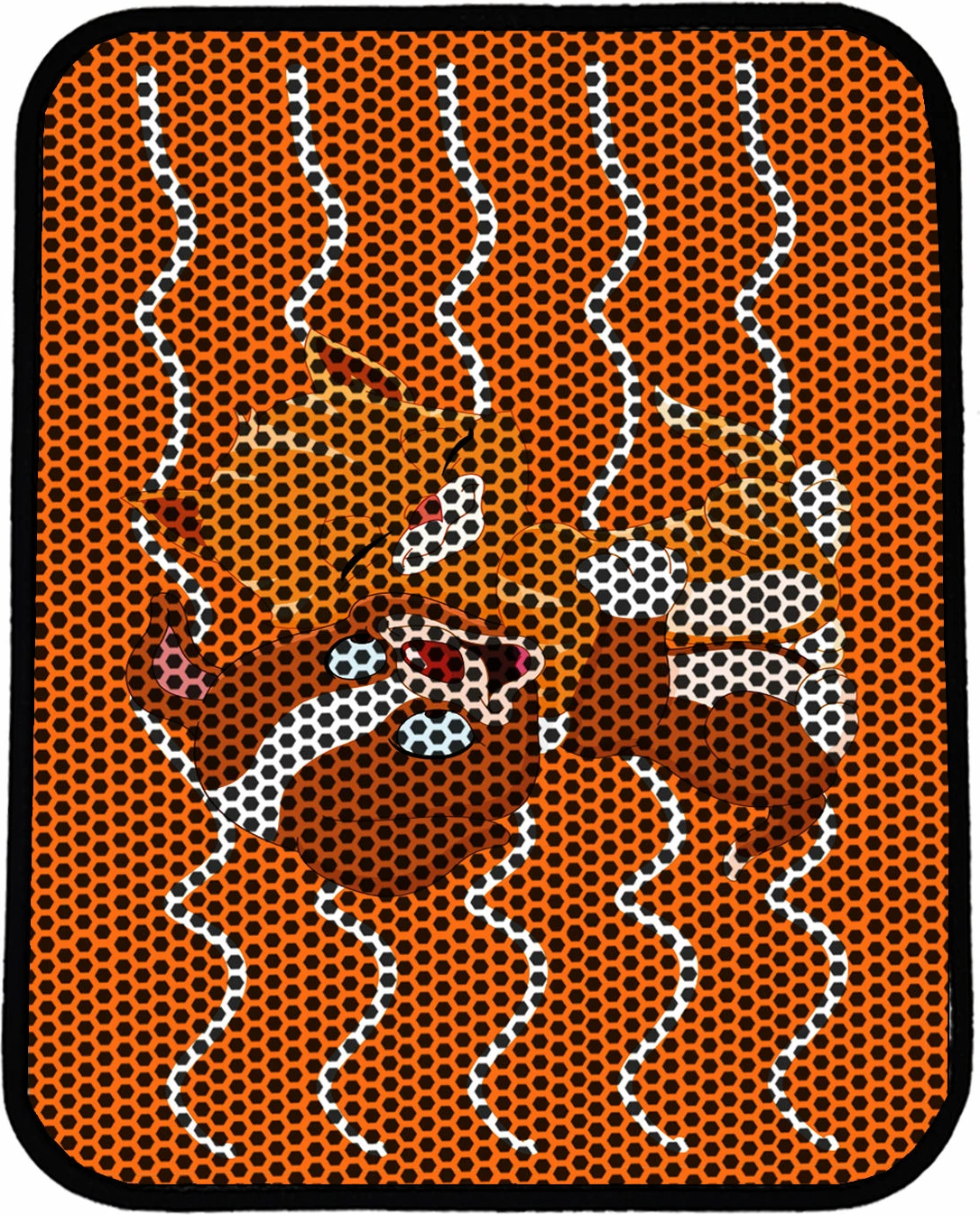 Tapet për rërë maceje, shumëngjyrësh, Paws & Whiskers, Nrszn0023, 45x60cm