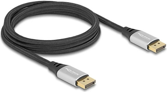 Kabllo DisplayPort DeLOCK 16K 60Hz 2m argjendtë