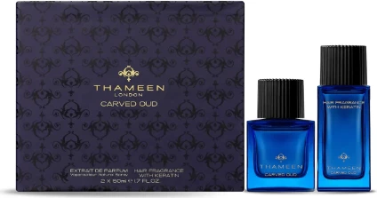 Set  Perfume & Hair Mist Thameen Carved Oud, 2 x 50ml  
