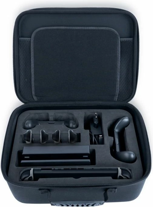 Çantë ruajtëse Nacon Storage Case XXL për Nintendo Switch 2, e zezë