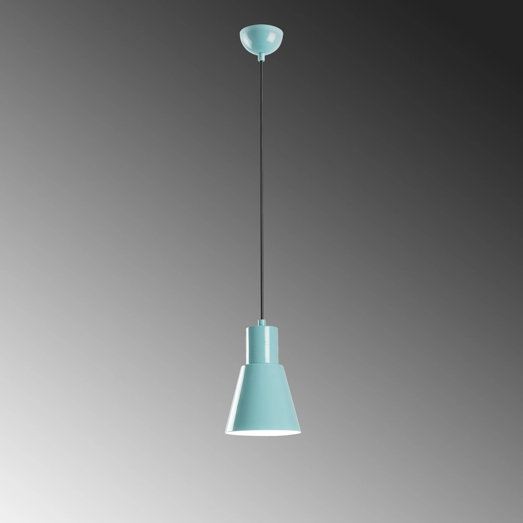 Llambë tavani Opviq, Konikkem, ngjyrë turquoise