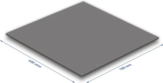 Pad termik DeLOCK 100x100x1mm për M.2, 3.2 W/mK, gri