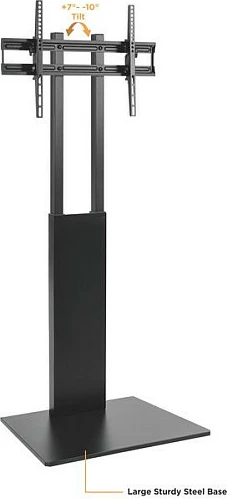 Mbajtëse dyshemeje për TV Equip 650615, 37-75 inç, VESA 600x400, 40 kg, e zezë