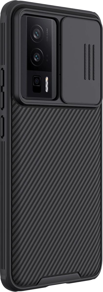 Mbështjellës Nillkin CamShield Pro për Xiaomi Redmi K60 / K60 Pro / Poco F5 Pro, i zi