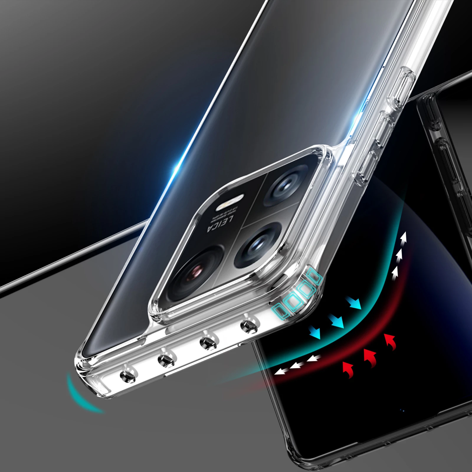 Mbështjellës Dux Ducis Clin për Xiaomi 13 Pro, transparent