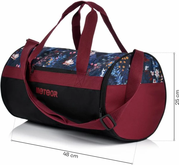 Çantë fitnesi Meteor, unisex, e kuqe