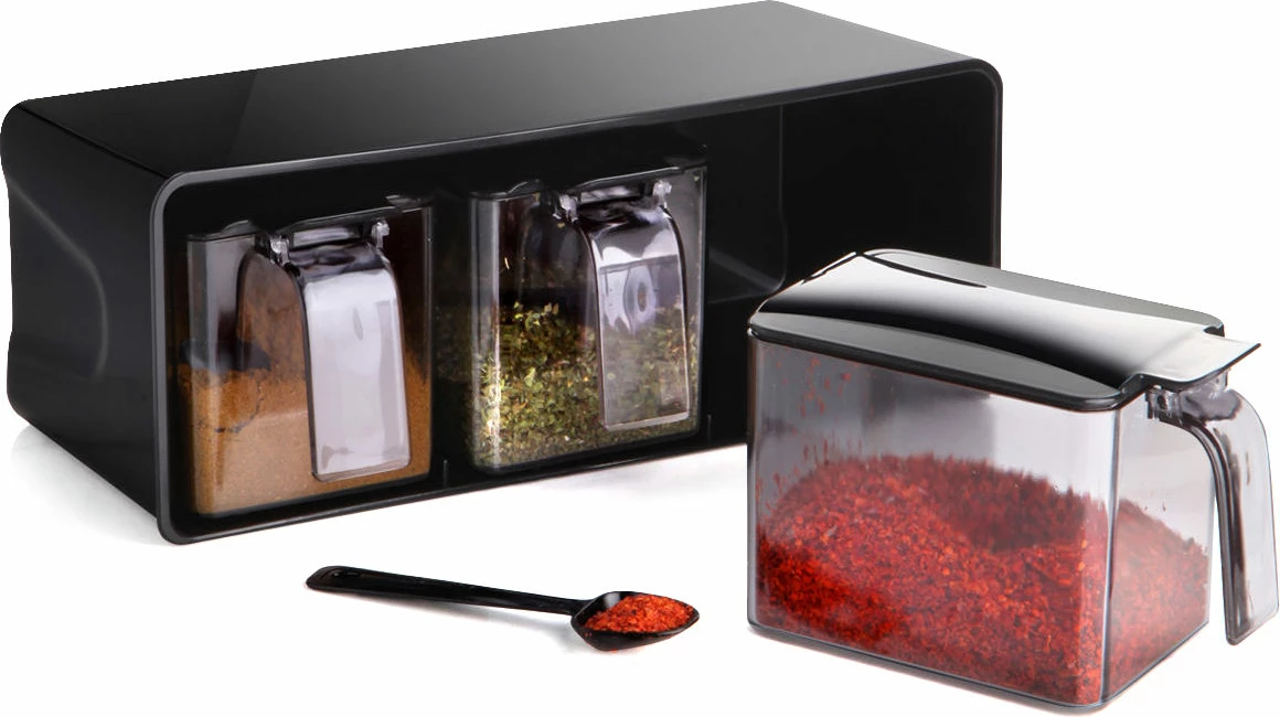 Set kavanozash për erëza (4 copë), Hermia Concept, L-00677