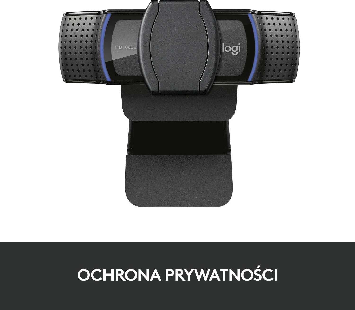 Webkamerë Logitech C920S Pro 1080p USB me mikrofon stereo, e zezë