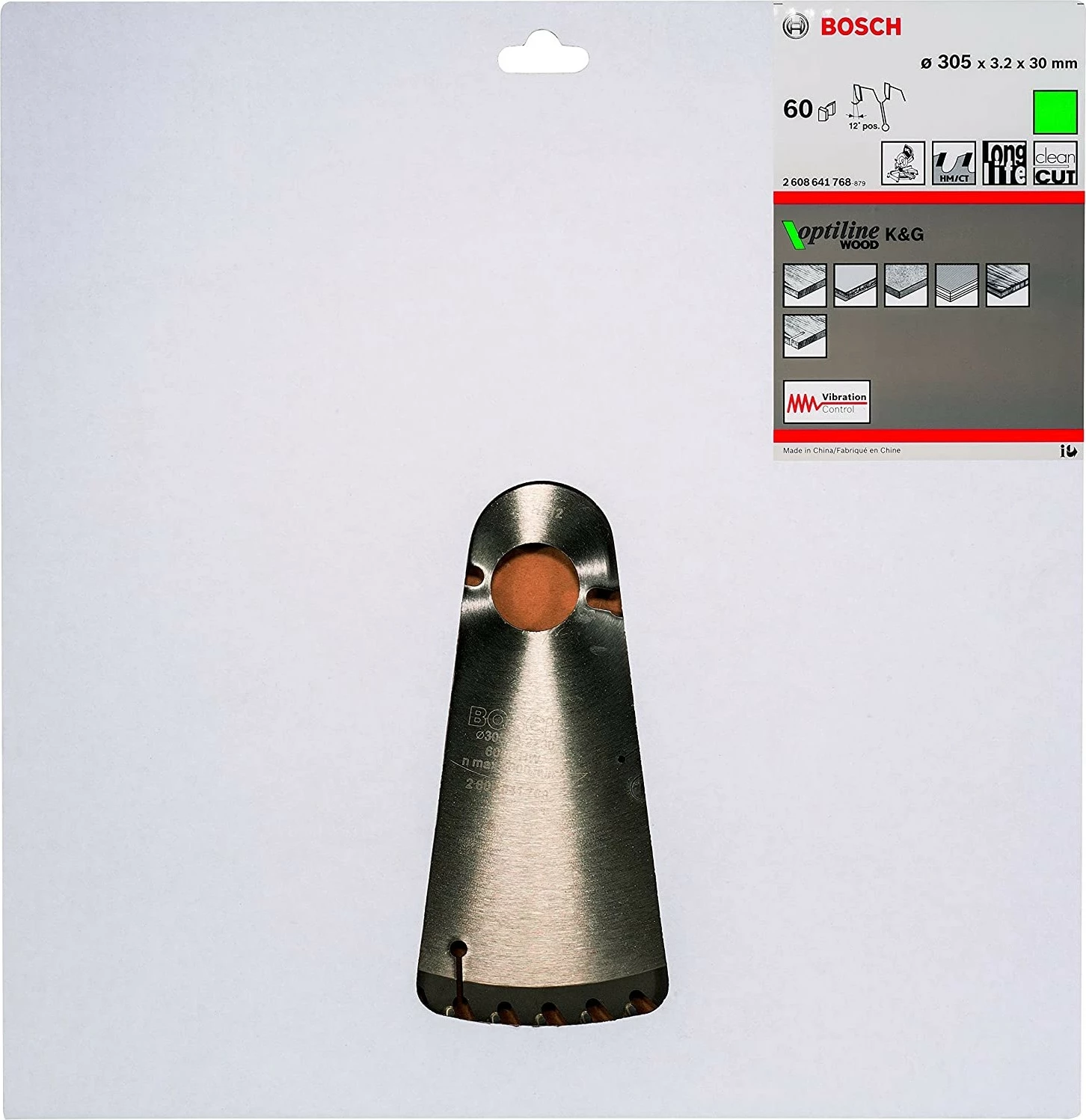 Disk sharrë Bosch Optiline Wood, 30.5 cm, Bosch