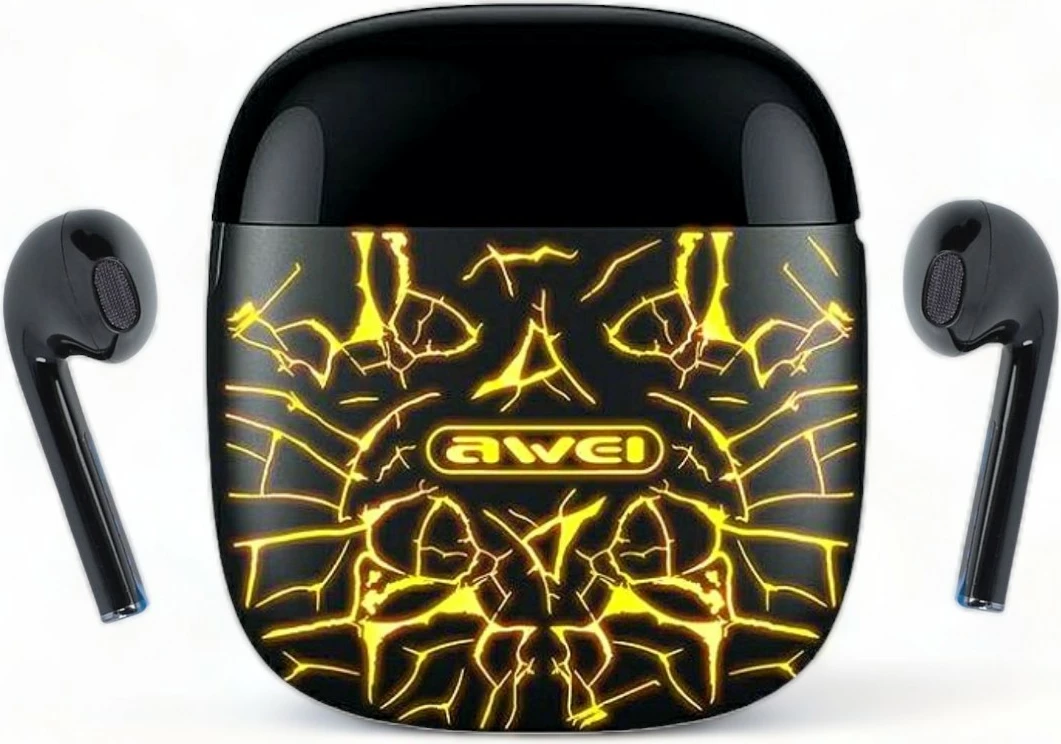 Kufje Me Bluetooth AWEI T28Pro (Verdhë)