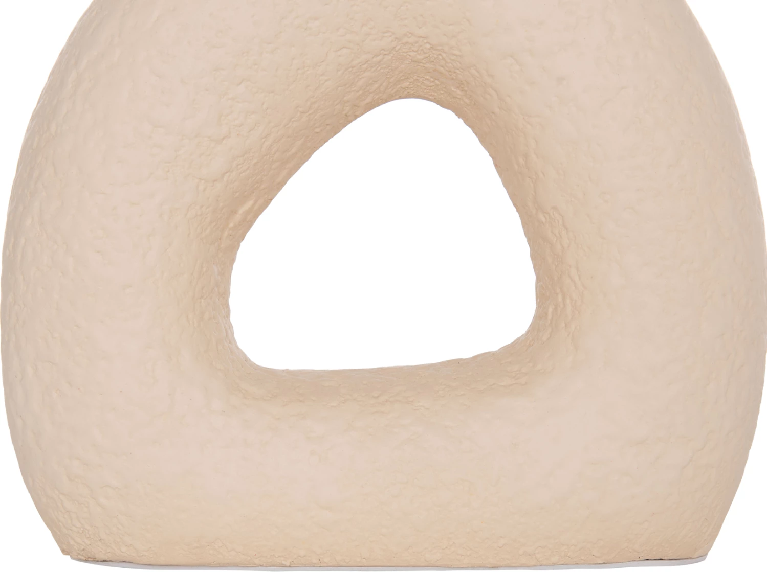 Vazo dekorative tavoline DECANT, terrakotë, ngjyrë e bardhë krem, FH4667.02S, 17.5x6.5x17cm
