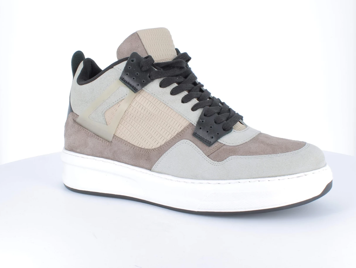 Patika të fella për meshkuj BASKETS030, hiri