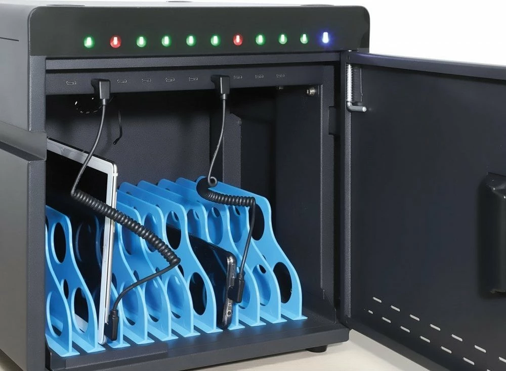 Kabllo USB-C Manhattan 356213, spiral, 60W/3A, 35-100 cm, pa data, e zezë