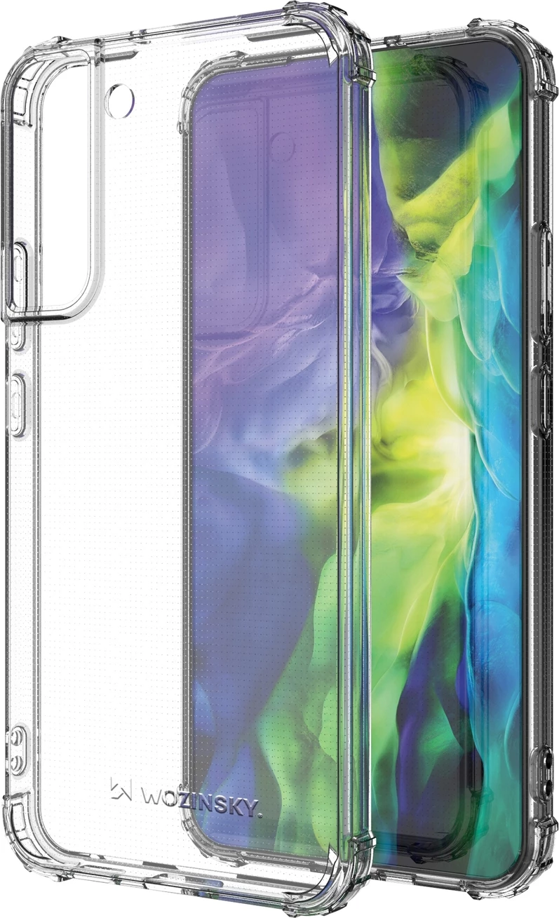 Mbështjellës Wozinsky Anti Shock për Samsung Galaxy S22 Plus, transparent