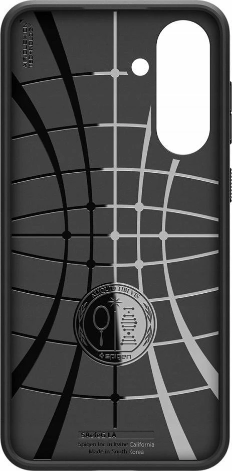 Mbështjellës Spigen Liquid Air ACS09291 për Samsung Galaxy A56 5G, TPU, karikim pa tel, i zi mat