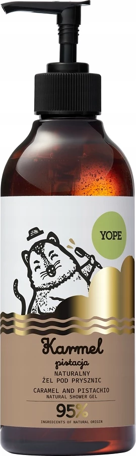 Xhel dushi për femra Yope Caramel & Pistachio 400ml