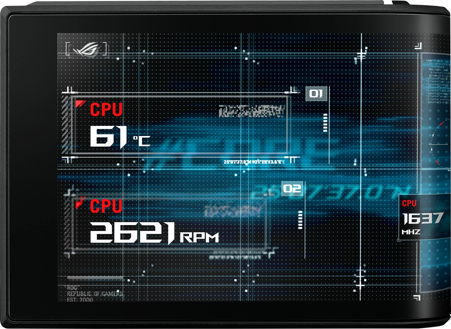Ftohës uji AIO ASUS ROG RYUO IV SLC 360 ARGB, 3x120mm, AMOLED display, Intel/AMD, i zi