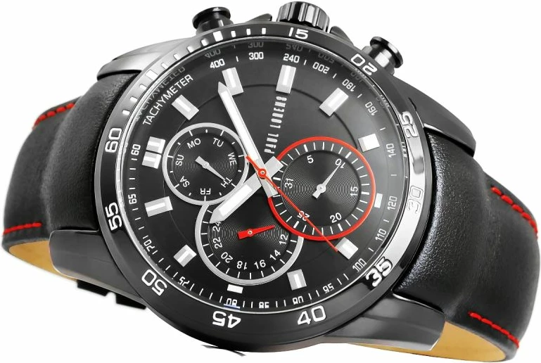 Orë dore për meshkuj Paul Lorens, e zezë