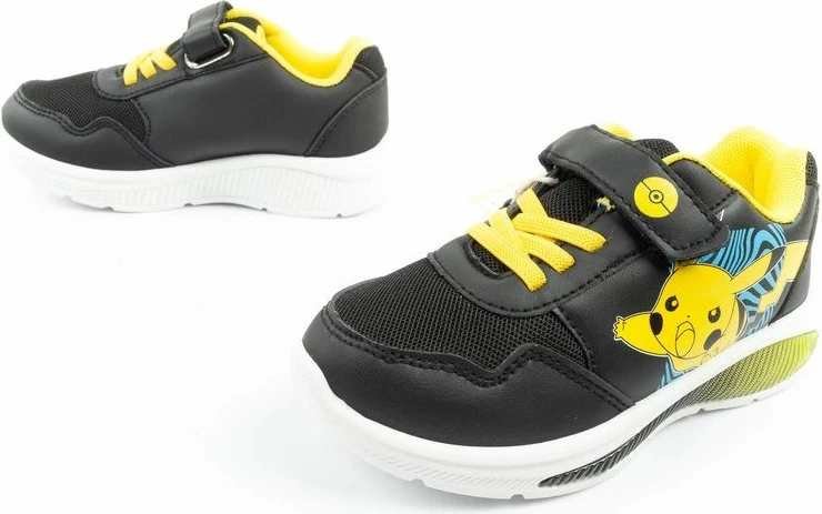 Atlete për fëmijë Leomil Pokemon, të zeza të verdha