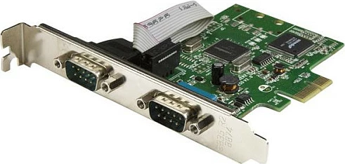 Kartelë PCIe serike StarTech PEX2S1050, 2x RS-232 DB9, full/low profile