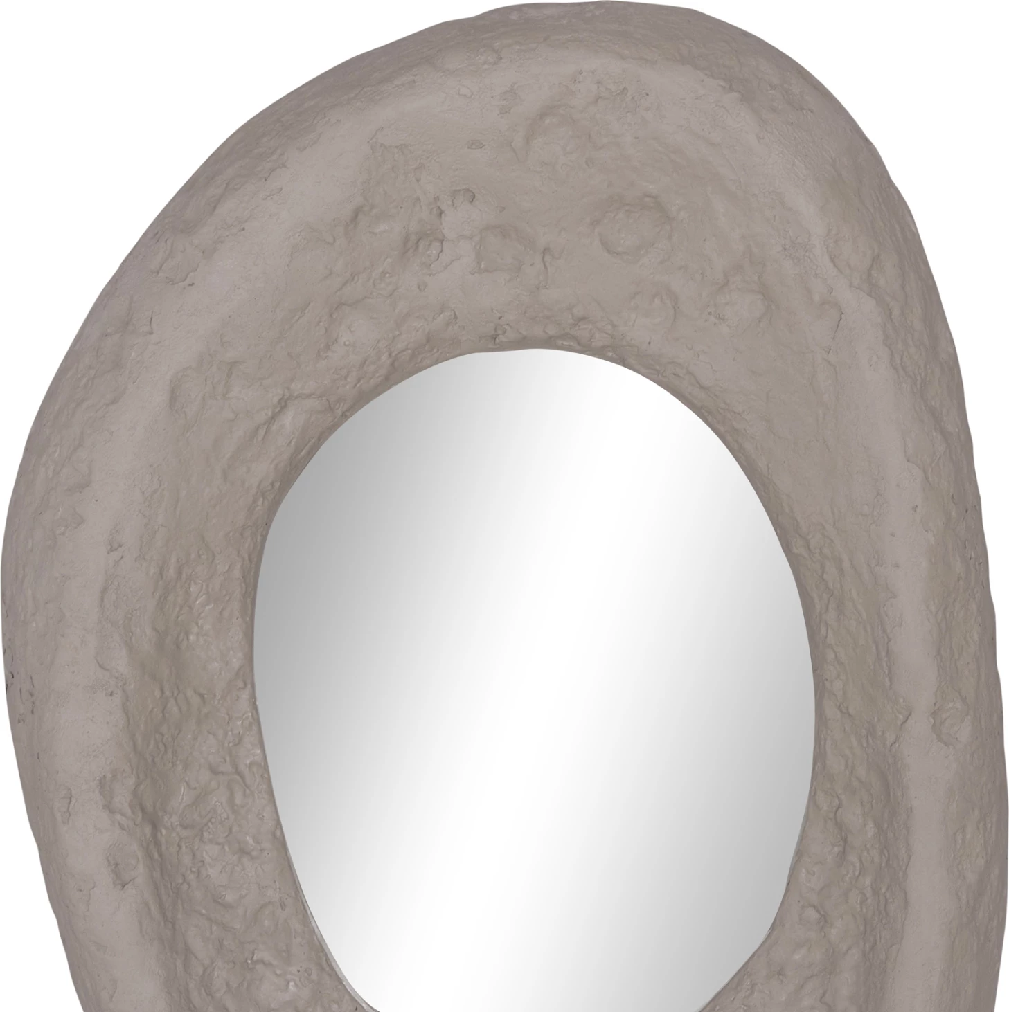 Pasqyrë muri RIFFE, fibër-cement, ngjyrë gri, 60x13x85cm