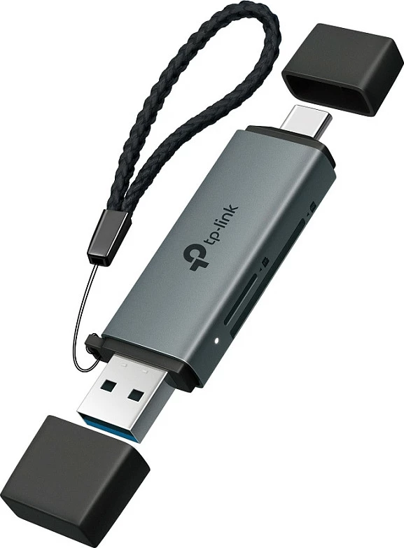Lexues kartelash TP-Link UA430D, USB 3.1 Type-C/Type-A, SD & microSD, Plug & Play, i zi